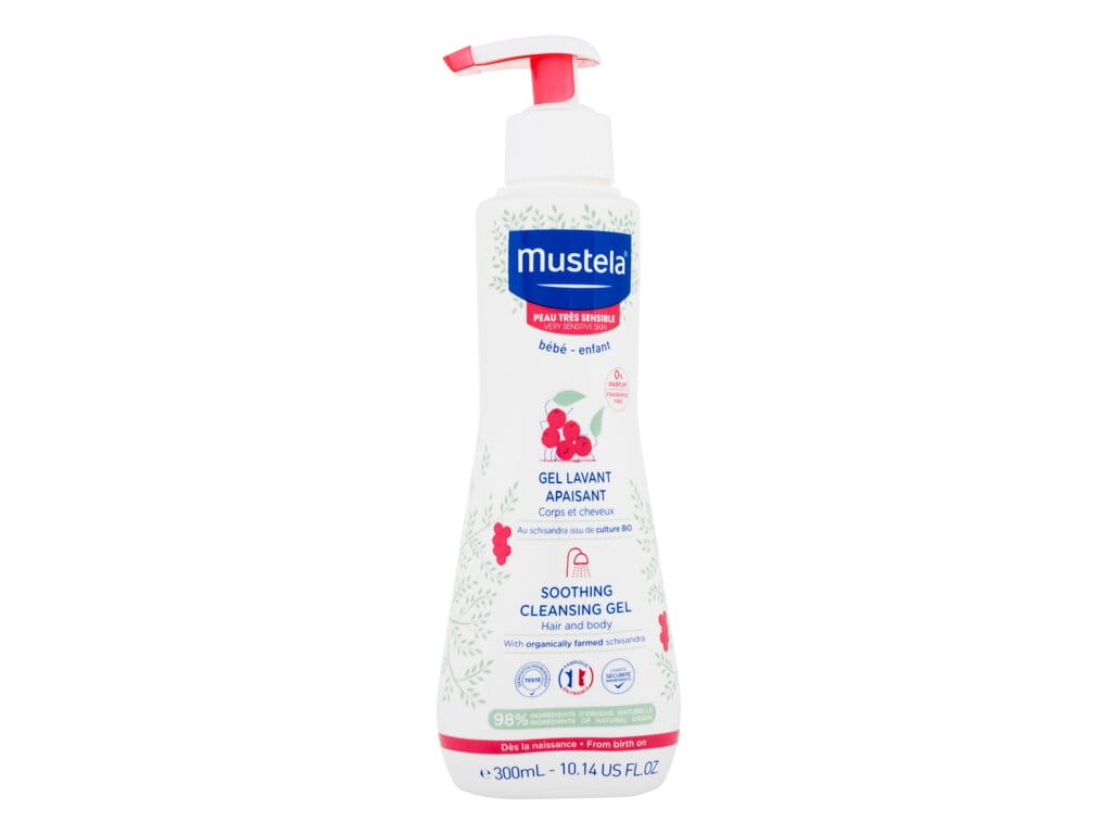 Mustela Bébé Soothing Cleansing Gel Hair and Body K Żel pod prysznic 300ml-556561